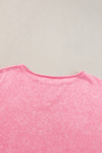 Strawberry Washed Curvy Tee