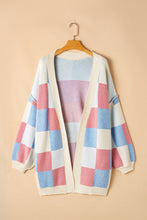 Check-blue-out Cardigan