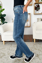 Judy Blue Full Size Mid Rise Release Hem Jeans