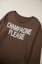 Champagne Please -Sweater