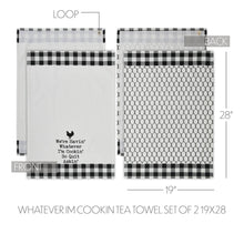 Down Home Whatever I'm Cookin Tea Towel Set of 2