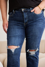 Dylan Crop Raw Hem-distressed High Waist Jeans