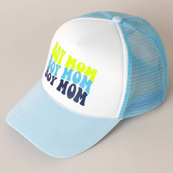 BOY MOM Foam Trucker Hat