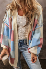 Check-blue-out Cardigan