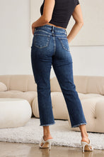 Dylan Crop Raw Hem-distressed High Waist Jeans