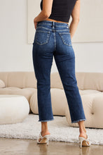 Dylan Crop Raw Hem-distressed High Waist Jeans