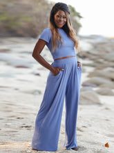 2FER T-Shirt and Wide Leg Pants Set