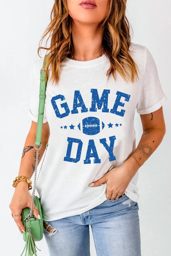 GAME DAY Blue Tshirt