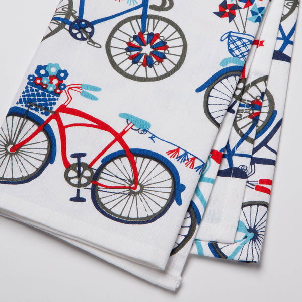 Stars and Spokes Dishtowel