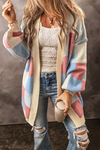 Check-blue-out Cardigan