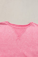 Strawberry Washed Curvy Tee