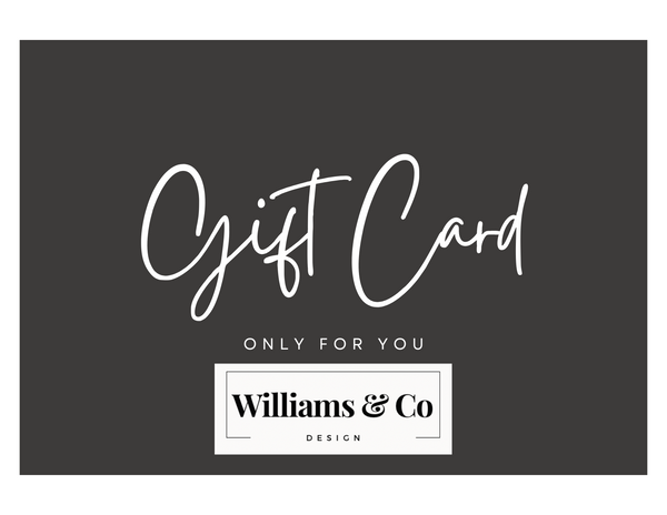 Williams & Co Design Gift Card