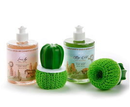 Cacti Dishsoap and sponge set