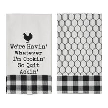 Down Home Whatever I'm Cookin Tea Towel Set of 2