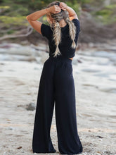 2FER T-Shirt and Wide Leg Pants Set