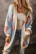 Check-blue-out Cardigan