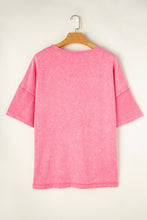 Strawberry Washed Curvy Tee