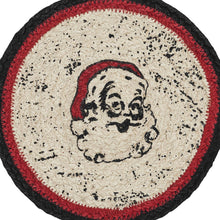 Jolly Ole Santa Jute Trivet 8’