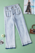 Beau Blue Cropped Jean