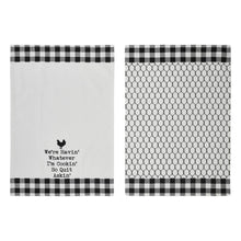 Down Home Whatever I'm Cookin Tea Towel Set of 2